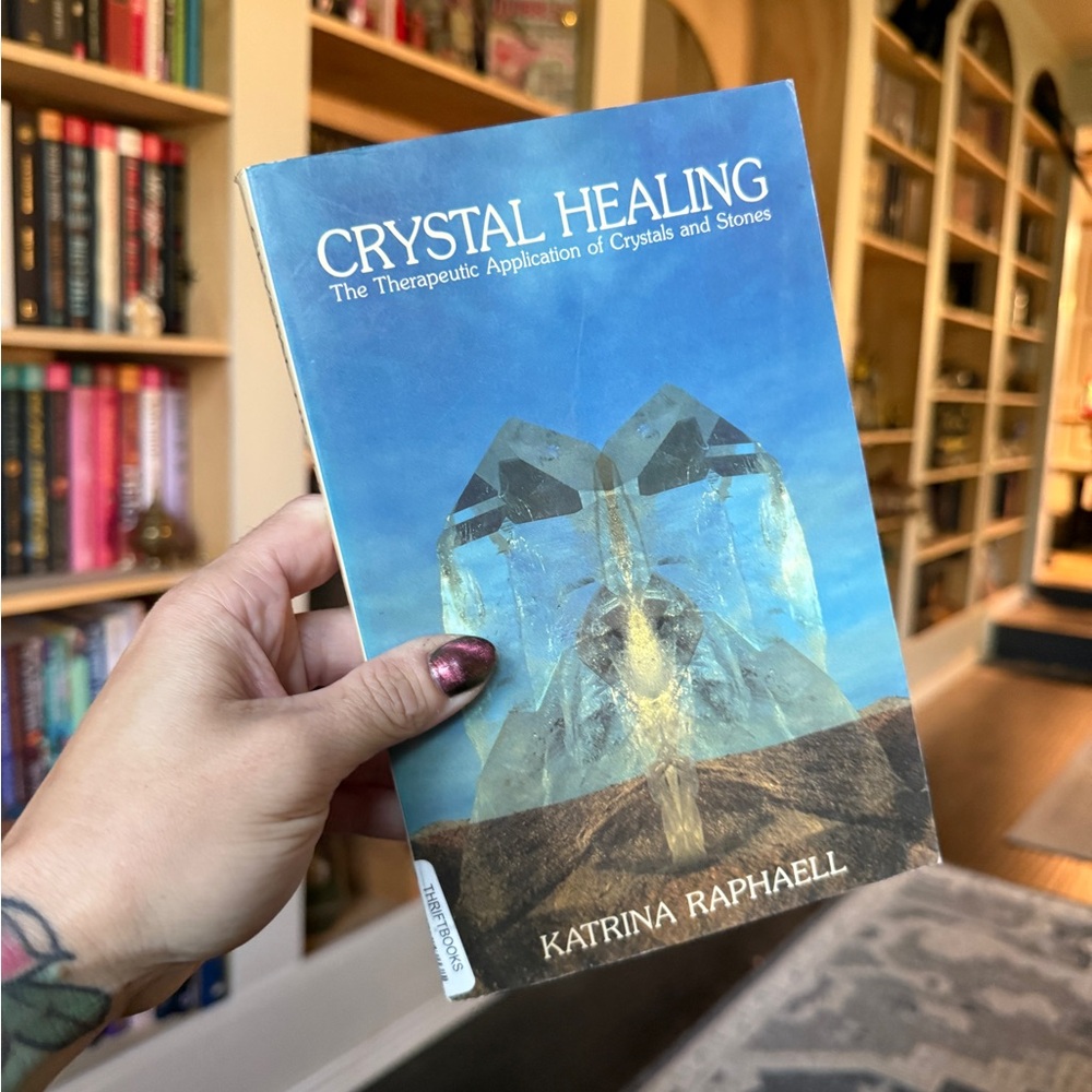 BOGO Crystal Healing and Crystal Enlightenment Books by Katrina Raphael